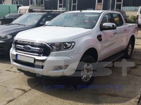 Ford Ranger autófóliázás: Avery matte khaki green aw7280001 autó fóliával 5